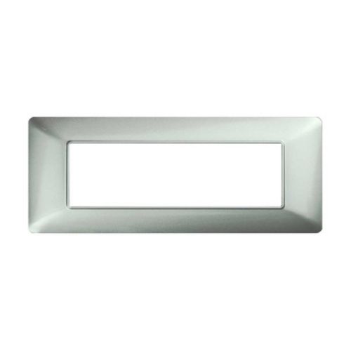 [Placca 6P tecnopolimero MTX argento] M8007-05